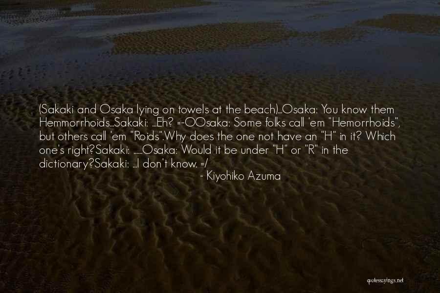 Trapping Groundhogs Quotes By Kiyohiko Azuma Trapping Groundhogs Quotes By Kiyohiko Azuma