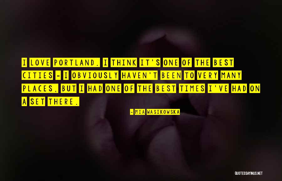 Traron 25 Quotes By Mia Wasikowska Traron 25 Quotes By Mia Wasikowska