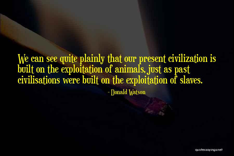 Trasera Grandes Quotes By Donald Watson Trasera Grandes Quotes By Donald Watson