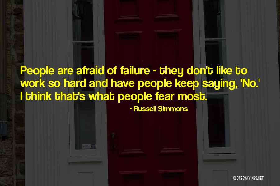 Trashy Hoe Quotes By Russell Simmons