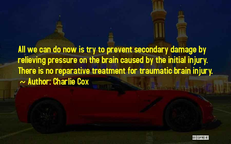 Traumatic Injury Quotes By Charlie Cox