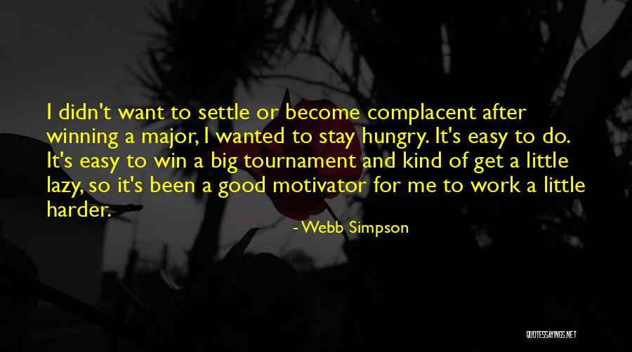 Traumatic Person Quotes By Webb Simpson Traumatic Person Quotes By Webb Simpson