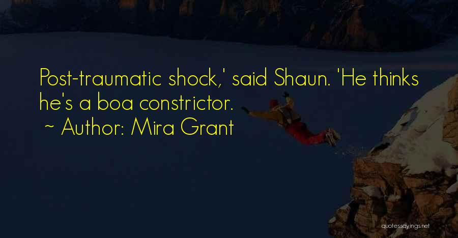 Traumatic Quotes By Mira Grant