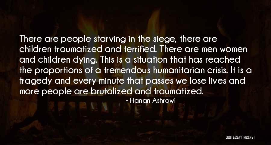 Traumatized Children Quotes By Hanan Ashrawi Traumatized Children Quotes By Hanan Ashrawi