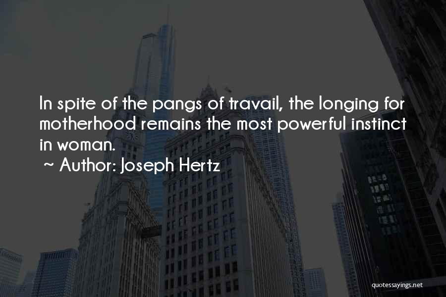 Travail Quotes By Joseph Hertz