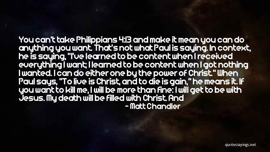 Travailler Sur Quotes By Matt Chandler Travailler Sur Quotes By Matt Chandler