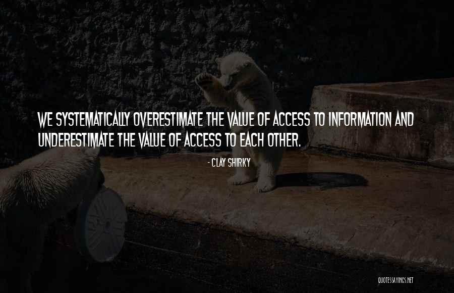 Travaini Pump Quotes By Clay Shirky Travaini Pump Quotes By Clay Shirky