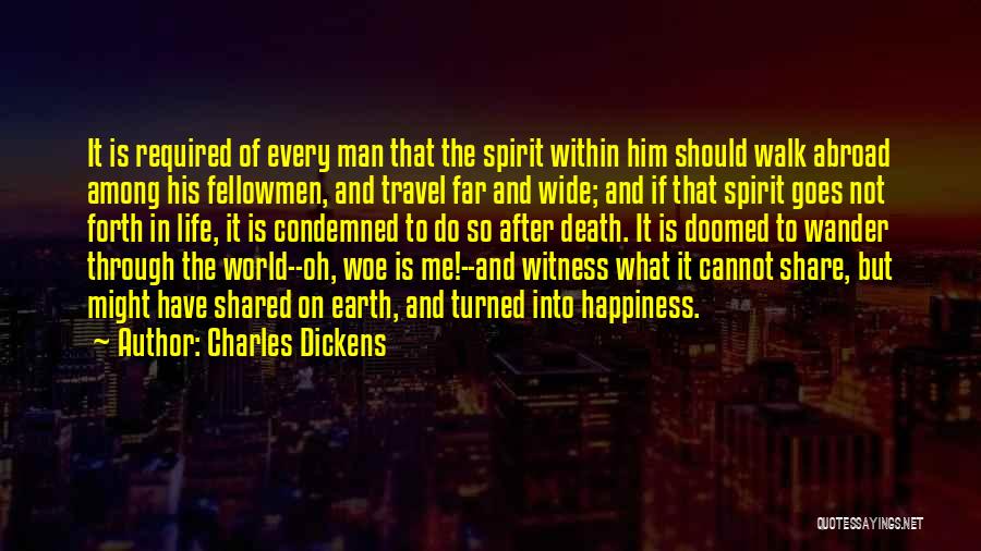 Travel Abroad Quotes By Charles Dickens
