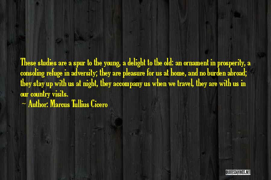 Travel Abroad Quotes By Marcus Tullius Cicero