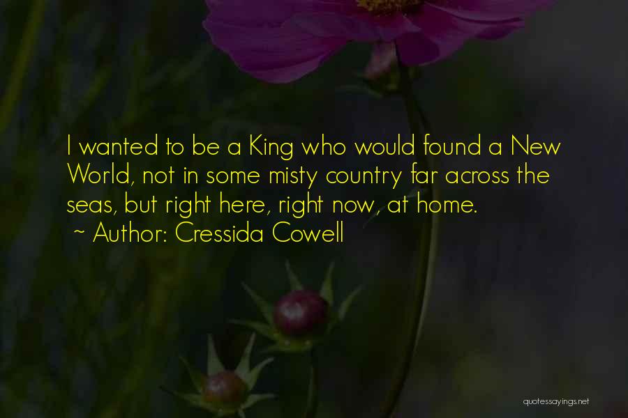 Travel Across The World Quotes By Cressida Cowell