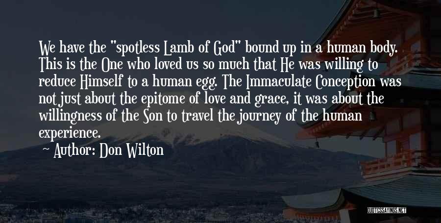 Travel And God Quotes By Don Wilton