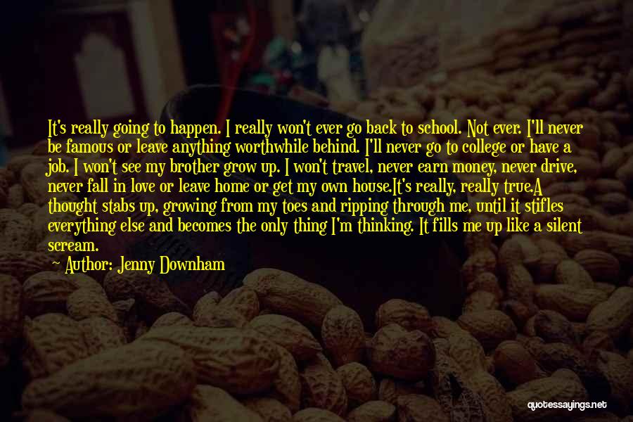 Travel And Going Home Quotes By Jenny Downham