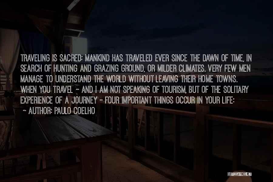 Travel And Tourism Quotes By Paulo Coelho