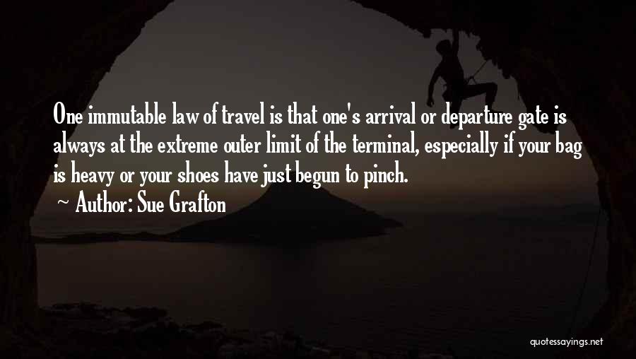 Travel Bag Quotes By Sue Grafton