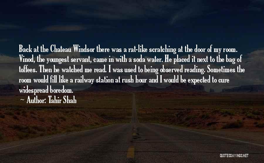 Travel Bag Quotes By Tahir Shah