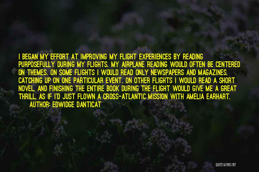 Travel Flight Quotes By Edwidge Danticat