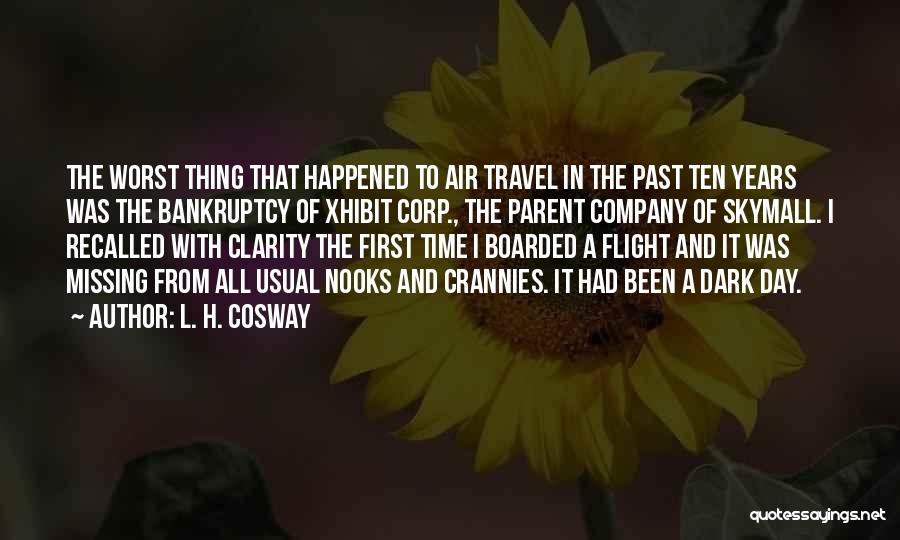 Travel Flight Quotes By L. H. Cosway