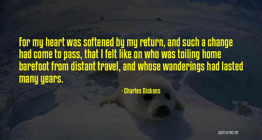 Travel From Home Quotes By Charles Dickens Travel From Home Quotes By Charles Dickens