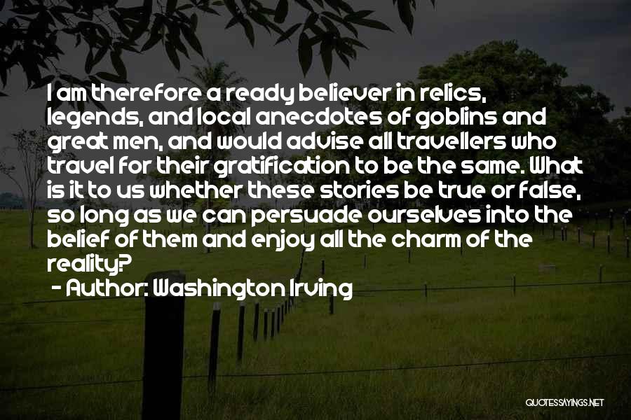 Travel Local Quotes By Washington Irving