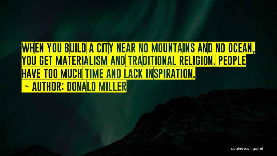 Travel Ocean Quotes By Donald Miller