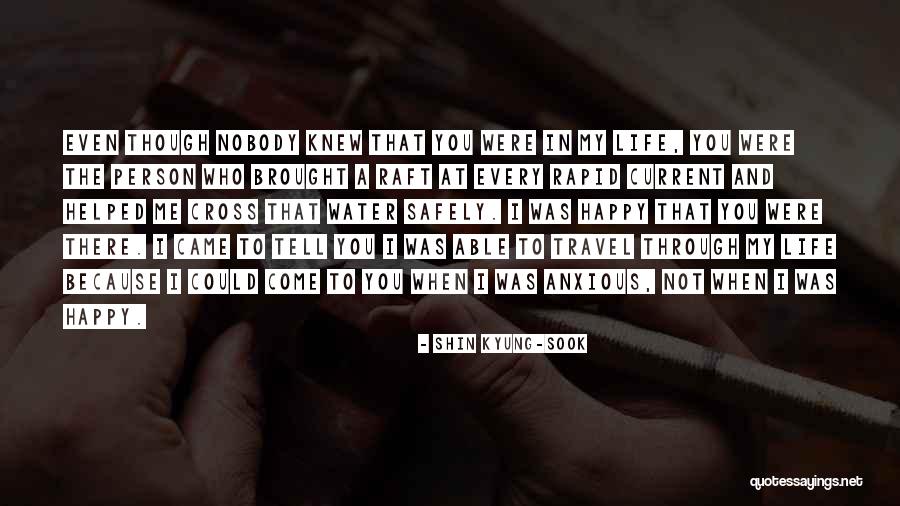 Travel Safely Quotes By Shin Kyung-sook Travel Safely Quotes By Shin Kyung-sook