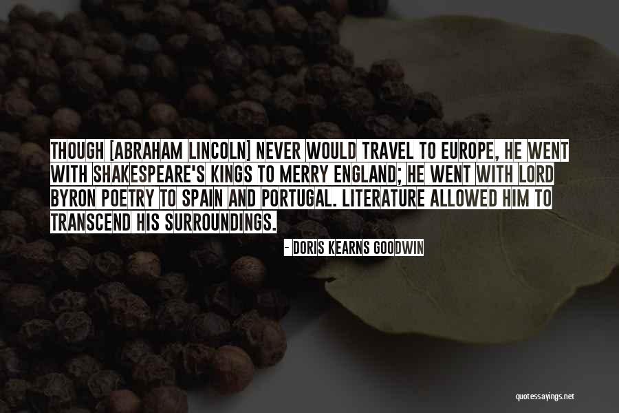 Travel Spain Quotes By Doris Kearns Goodwin