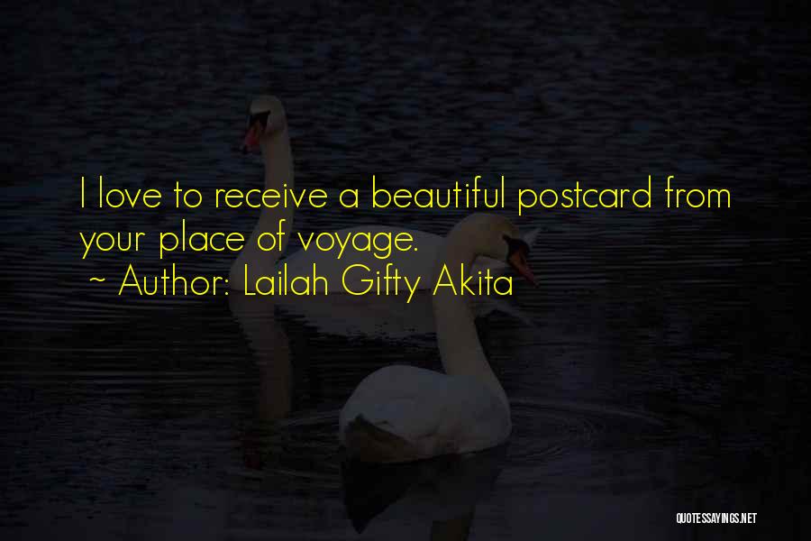 Travel The World With The One You Love Quotes By Lailah Gifty Akita
