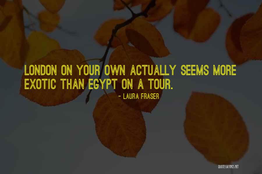 Travel To Egypt Quotes By Laura Fraser Travel To Egypt Quotes By Laura Fraser