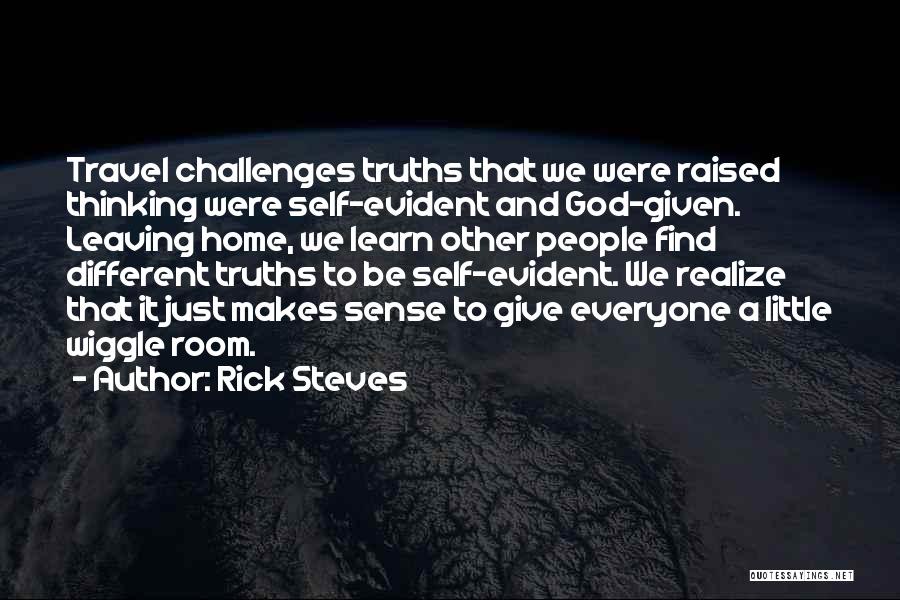 Travel To Learn Quotes By Rick Steves