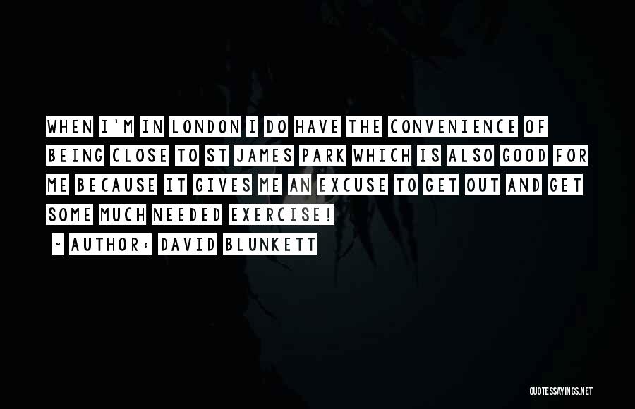 Travel To London Quotes By David Blunkett