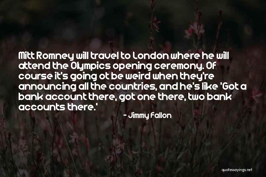 Travel To London Quotes By Jimmy Fallon