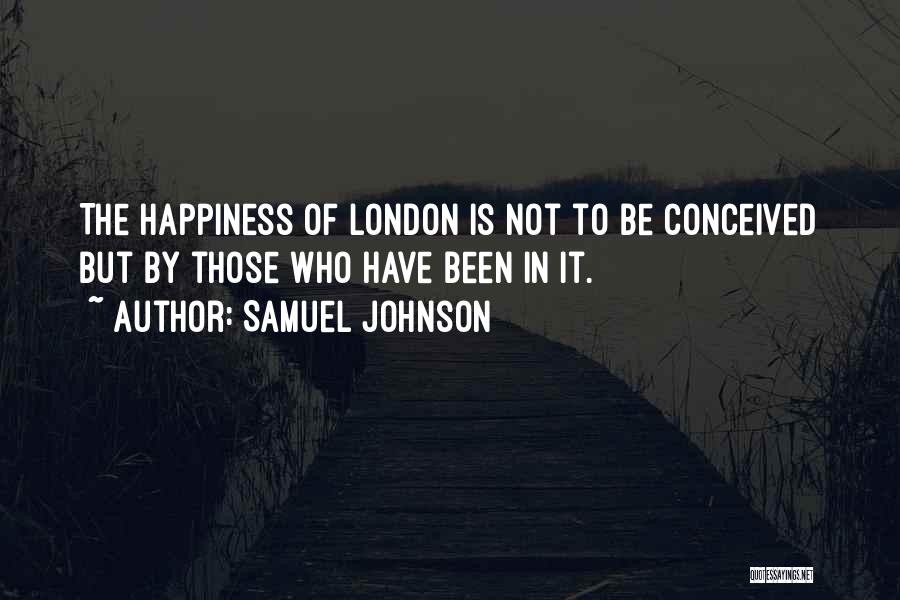 Travel To London Quotes By Samuel Johnson