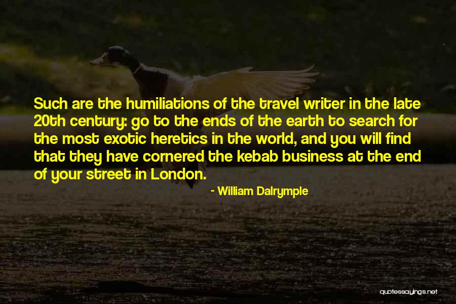 Travel To London Quotes By William Dalrymple