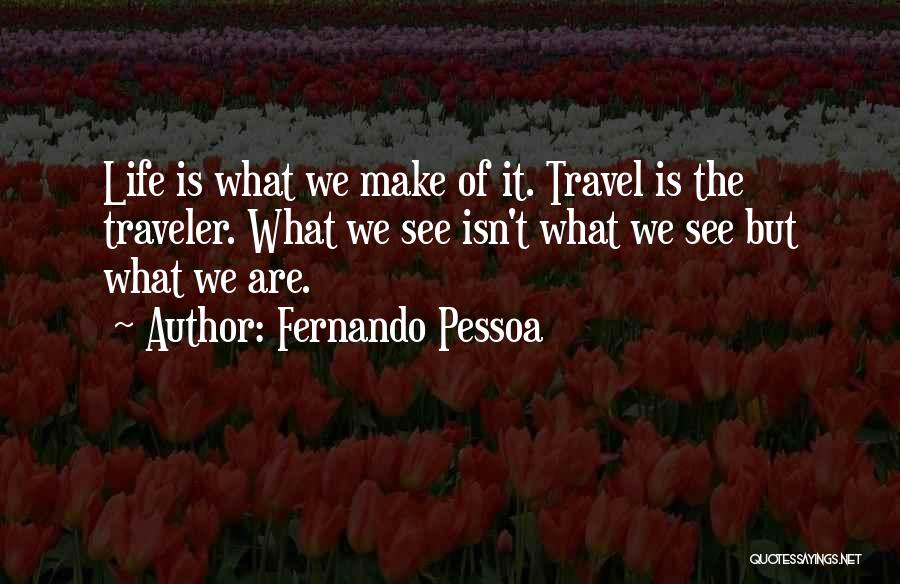 Traveler Of Life Quotes By Fernando Pessoa