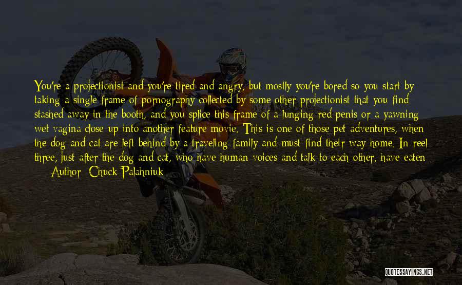 Traveling Away From Home Quotes By Chuck Palahniuk