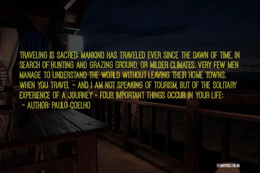Traveling From Home Quotes By Paulo Coelho