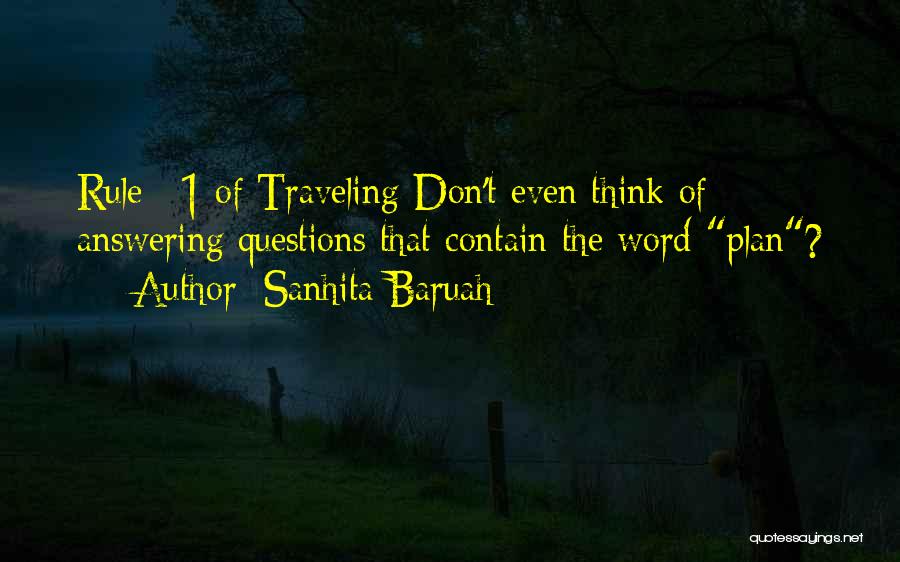 Traveling The World Alone Quotes By Sanhita Baruah