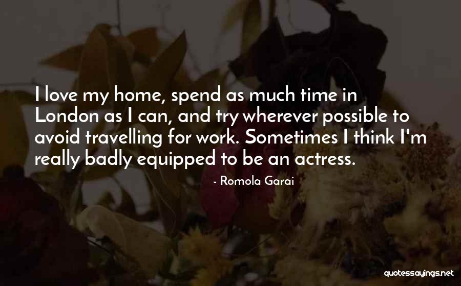 Travelling And Love Quotes By Romola Garai Travelling And Love Quotes By Romola Garai