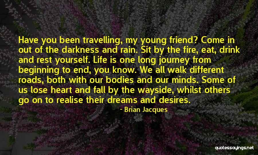Travelling With Best Friend Quotes By Brian Jacques Travelling With Best Friend Quotes By Brian Jacques