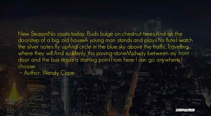 Travelling Young Quotes By Wendy Cope