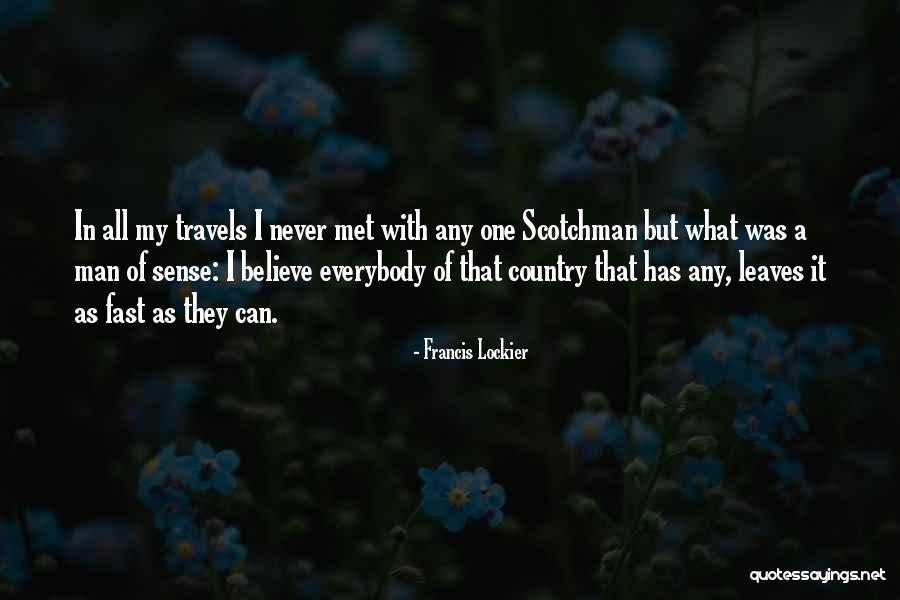 Travels Quotes By Francis Lockier