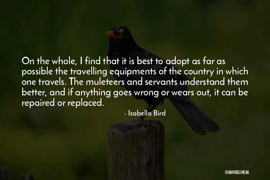 Travels Quotes By Isabella Bird