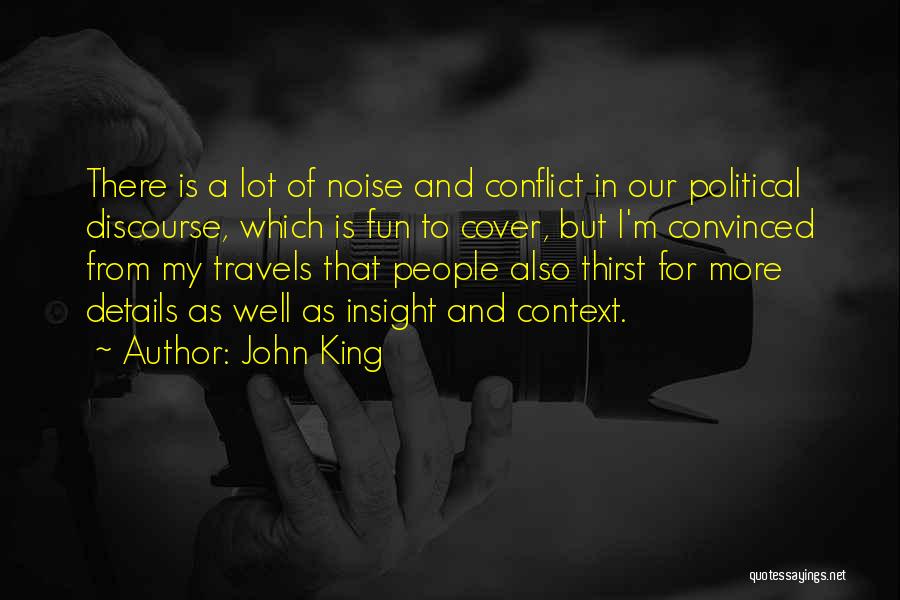 Travels Quotes By John King