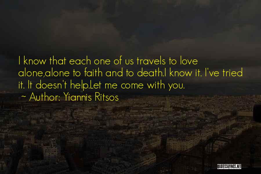 Travels Quotes By Yiannis Ritsos