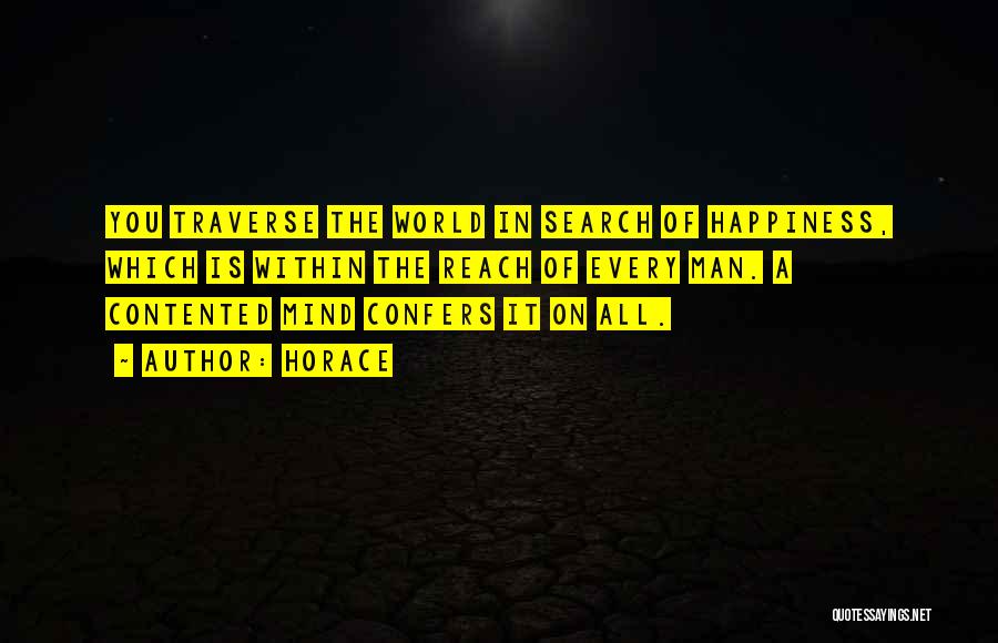 Traverse Quotes By Horace