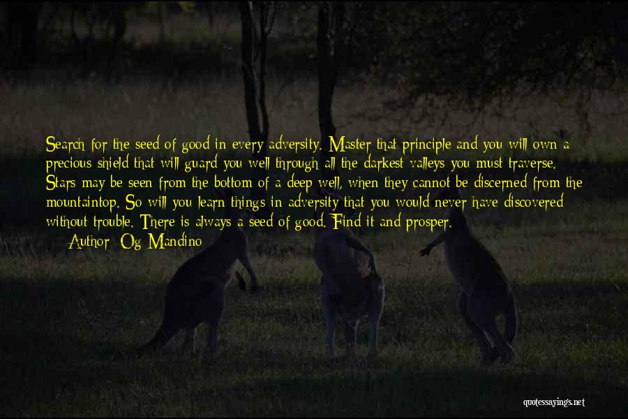 Traverse Quotes By Og Mandino