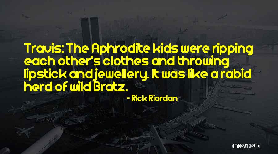 Travis Barker Funny Quotes By Rick Riordan