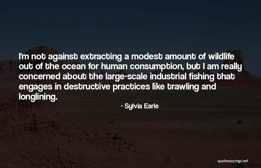 Trawling Fishing Quotes By Sylvia Earle Trawling Fishing Quotes By Sylvia Earle