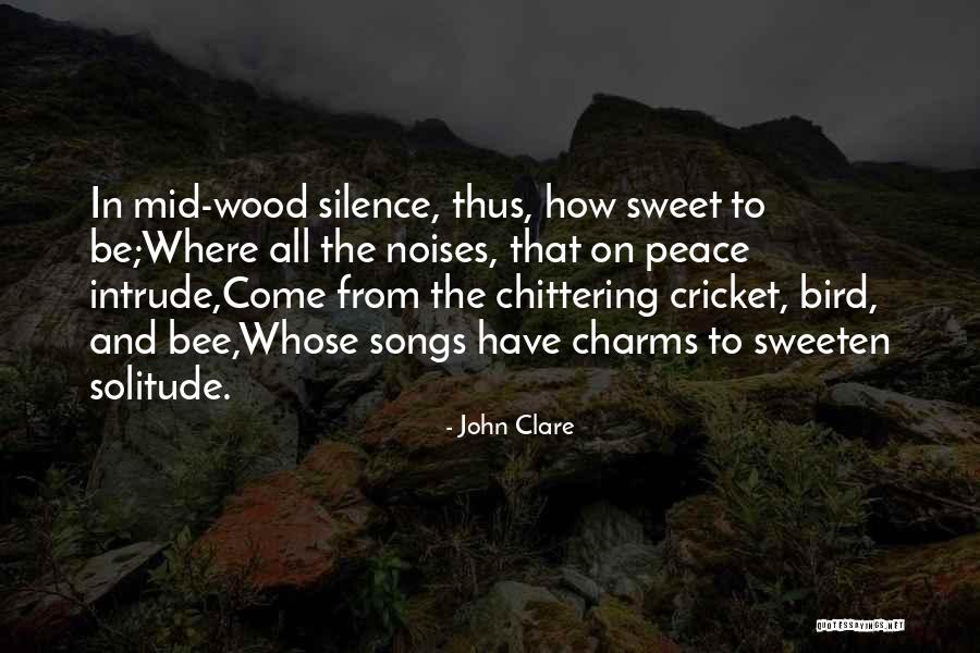 Trayon White Ward Quotes By John Clare Trayon White Ward Quotes By John Clare