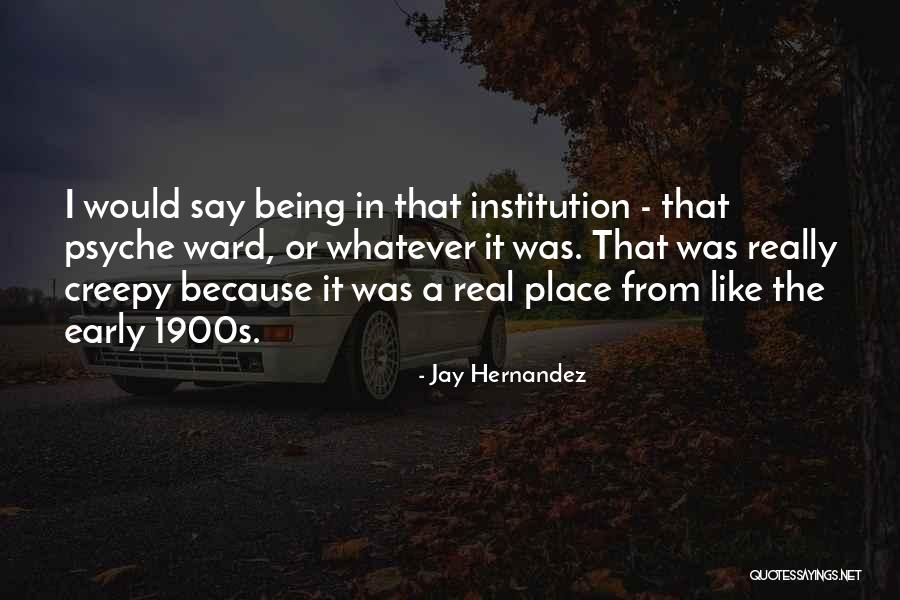 Trayvonne Jones Quotes By Jay Hernandez Trayvonne Jones Quotes By Jay Hernandez